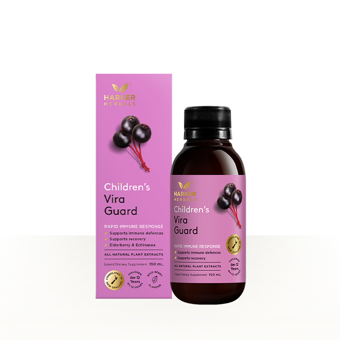 Harker Herbals Childrens Vira Guard - bottle and carton
