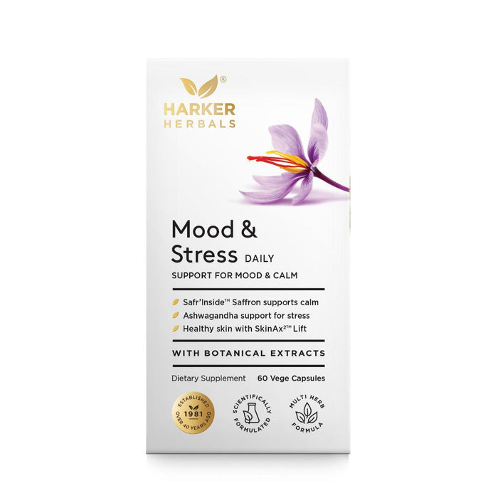 Harker Herbals Mood & Stress Caps 60s - image 3