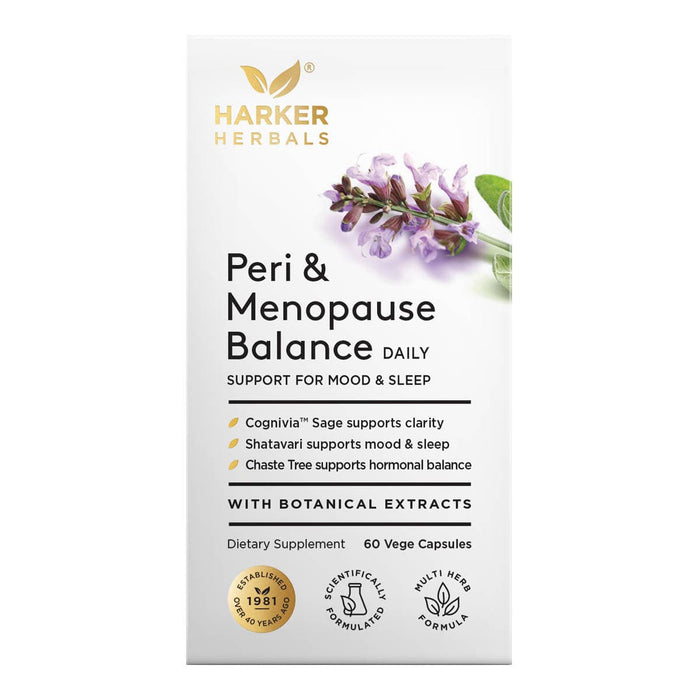 Harker Herbals Peri & Menopause Balance - box