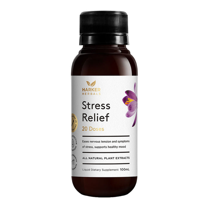 Harker Herbals Stress Relief - bottle