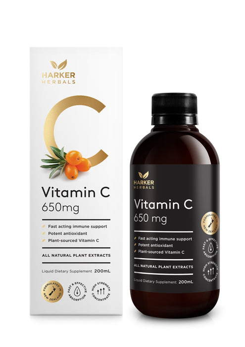 Harker Herbals Vitamin C 650mg (200ml) - image 5