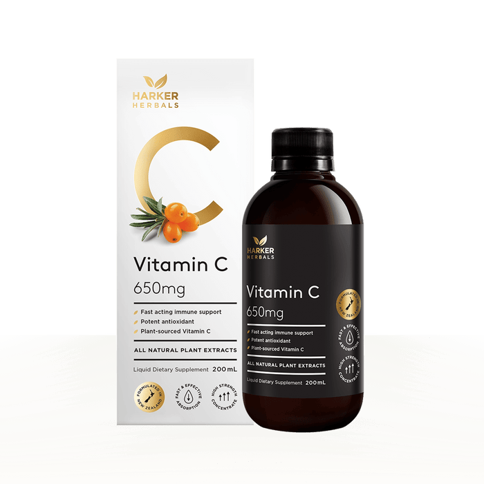 Harker Herbals Vitamin C 650mg Syrup - product photo