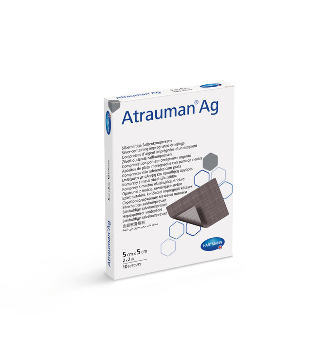 Hartmann Atrauman Ag Silver Wound Contact Layer Dressing Single