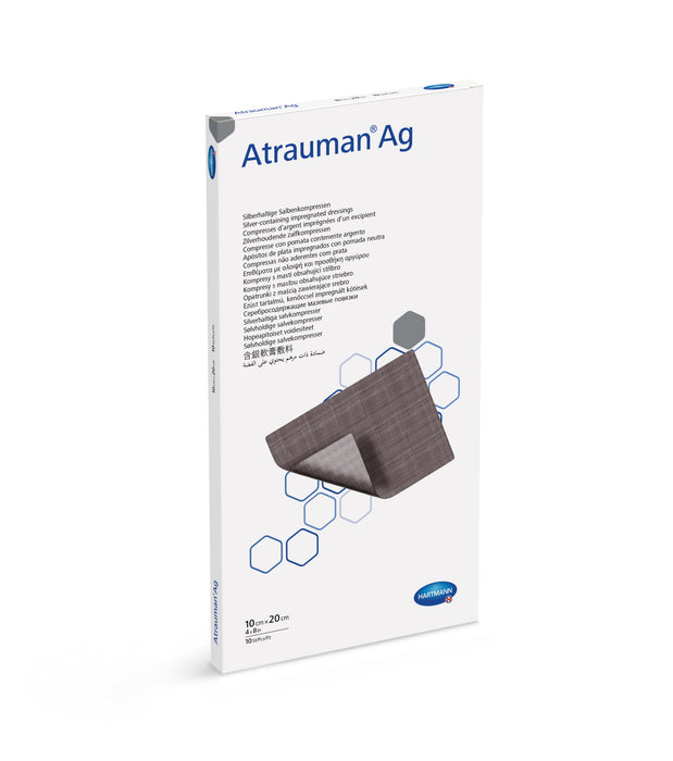 Hartmann Atrauman Ag Silver Wound Contact Layer Dressing Single