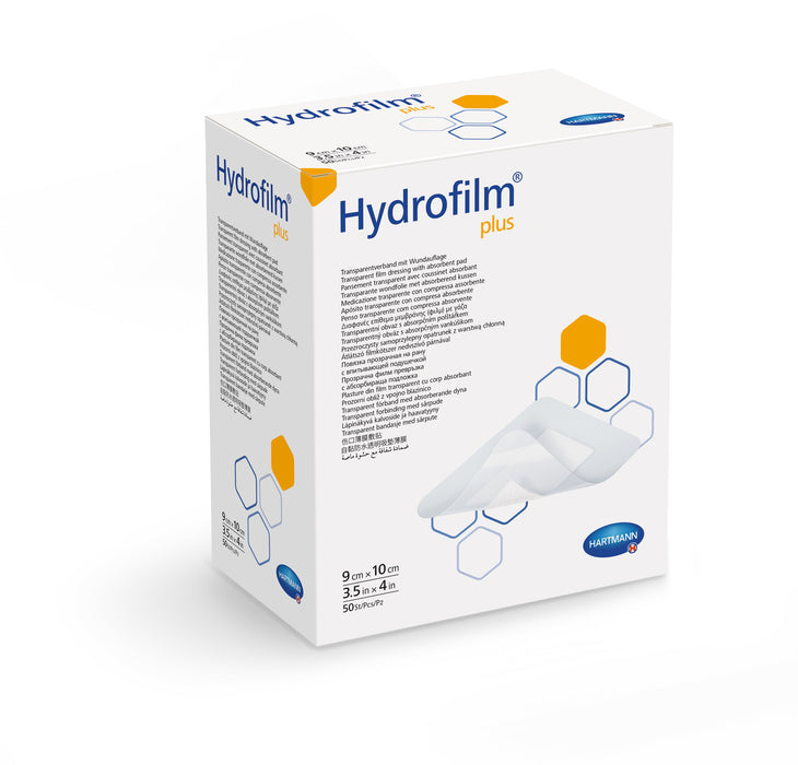 Hartmann Hydrofilm Plus Transparent Film Dressing with Absorbent Pad