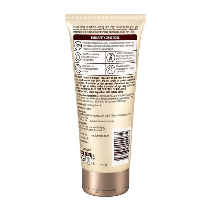 Hawaiian Tropic SPF 50+ Silk Hydration Lotion 180ml - image 2