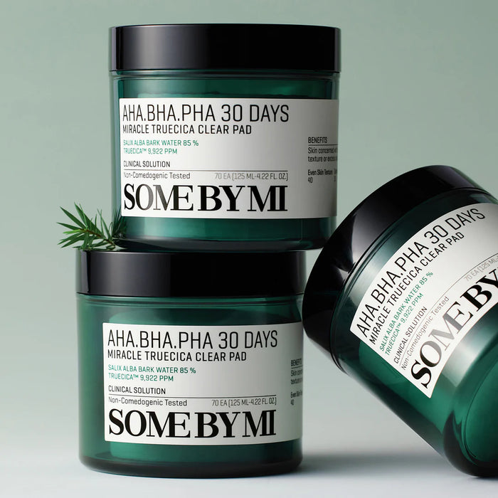 Somebymi AHA/BHA/PHA TrueCica Pads 70s