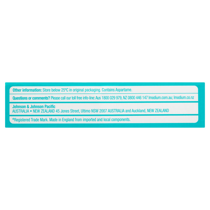Imodium 2mg Zapid Tablets - image 4