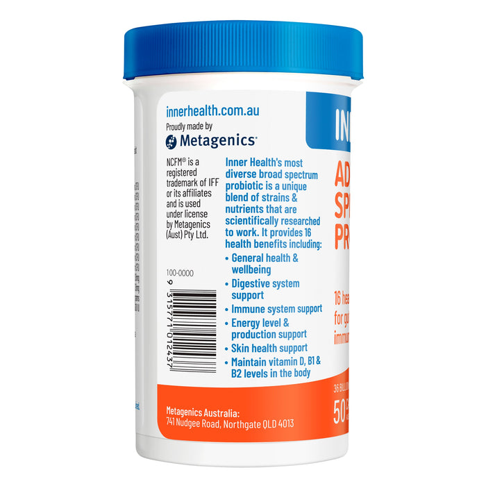 Inner Health Advanced Spectrum Probiotic Capsules