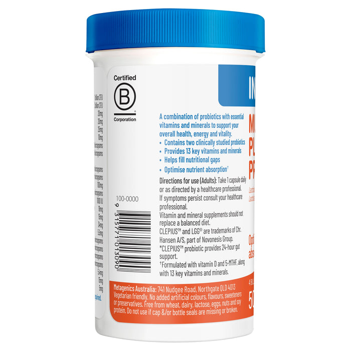 Inner Health Multivitamin Plus Probiotics 50s - image 3