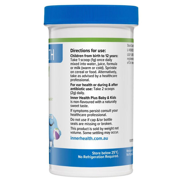Inner Health Plus Baby & Kids Probiotic Powder 60g