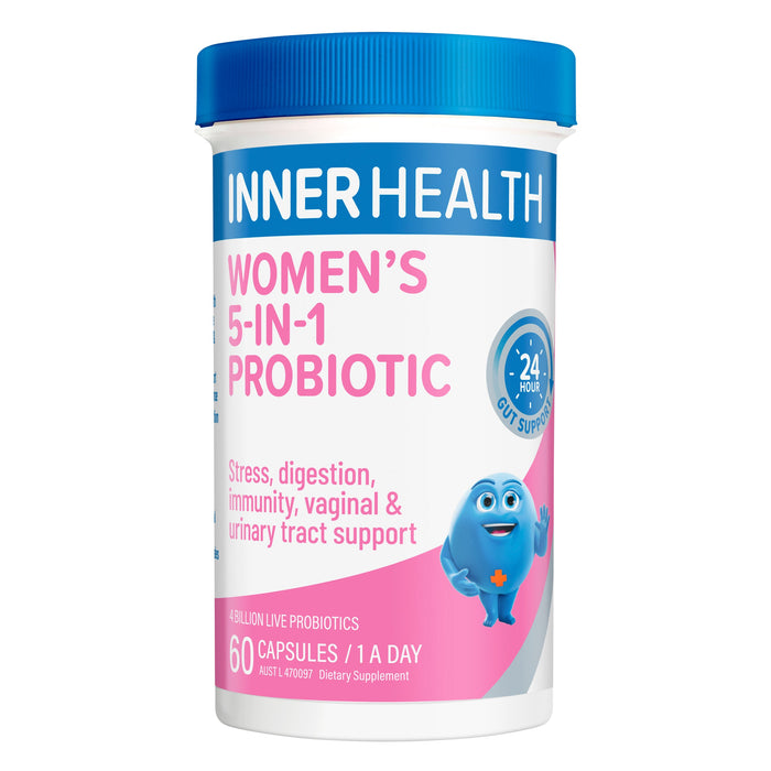 Inner Health Women's 5-in-1 Probiotic Capsules