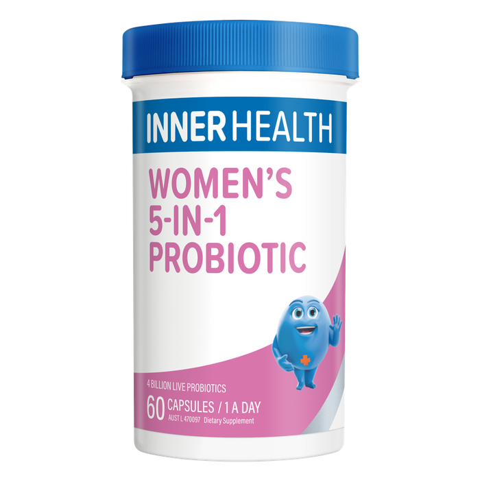 Inner Health Women's 5-in-1 Probiotic Capsules