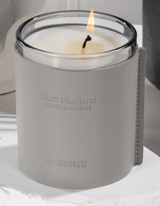 M&Sense Leather Candle