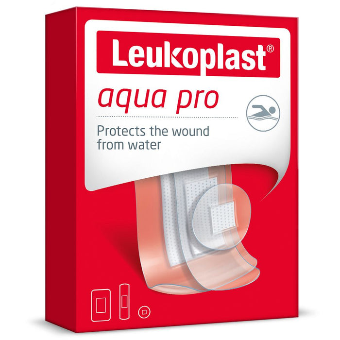 Leukoplast Aqua Pro Waterproof Plasters Assorted 20 Pack