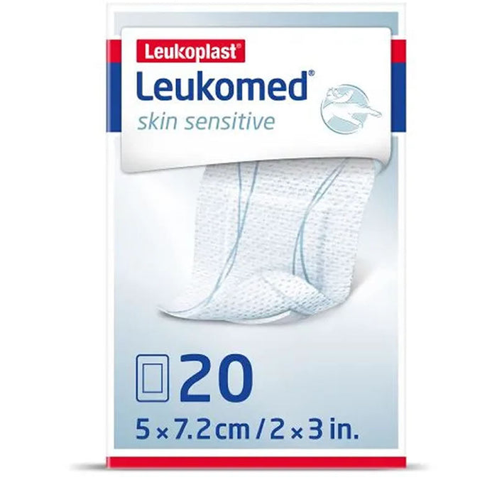 Leukoplast Leukomed Skin Sensitive Dressing 8cm x 10cm 20 Pack