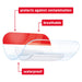 Leukoplast Leukomed T Plus Waterproof Dressing 5cm x 7.2cm 5 Pack