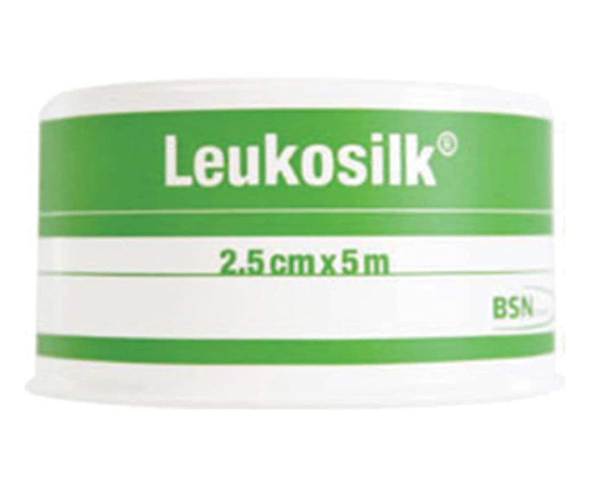 Leukoplast Leukosilk Hypoallergenic Silk Tape 2.5cm x 5m