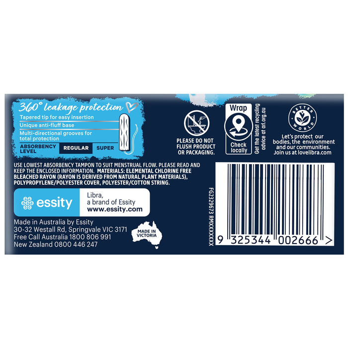 Libra Body Fit Regular Tampons 16s - image 5