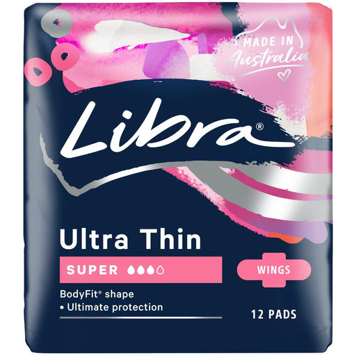 Libra Ultra Thin Super Pads With Pads 12s - image 2
