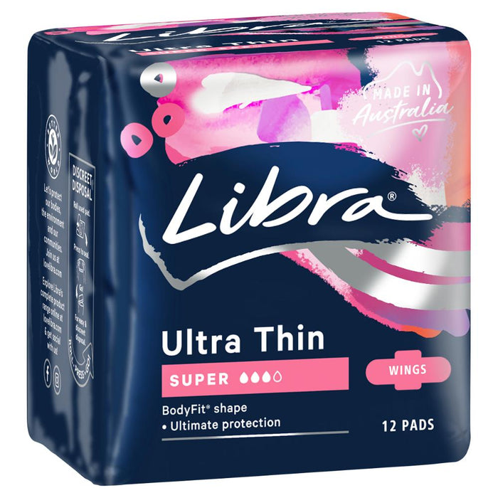 Libra Ultra Thin Super Pads With Pads 12s - image 3
