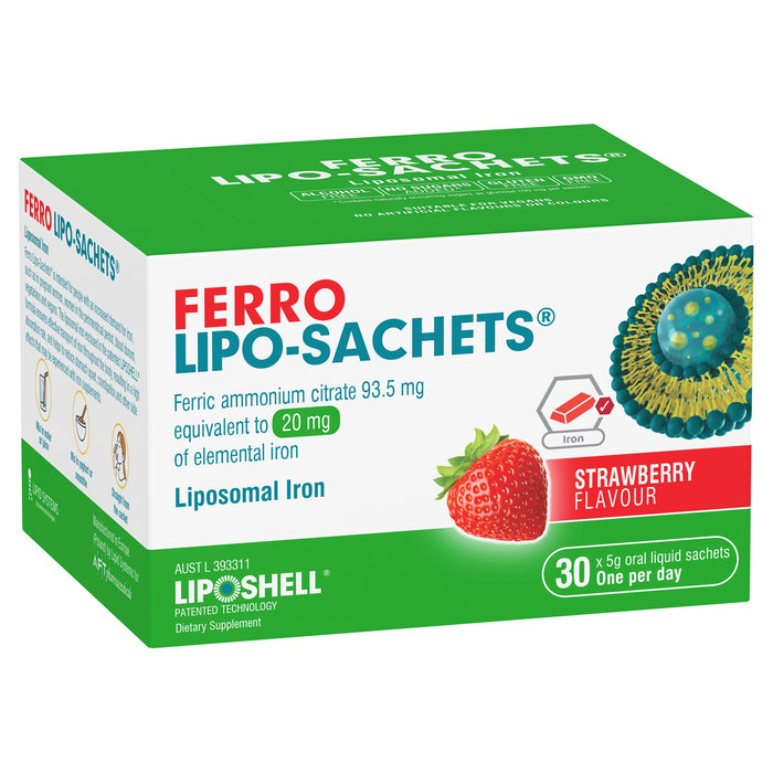 Lipo-Sachets Ferro Liposomal Iron 30 sachet - image 2