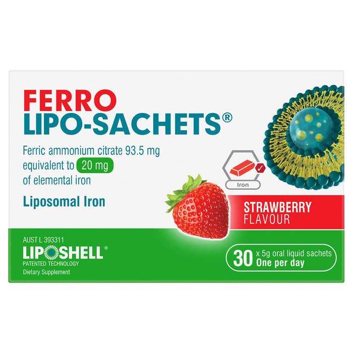 Lipo-Sachets Ferro Liposomal Iron 30 sachet - image 3