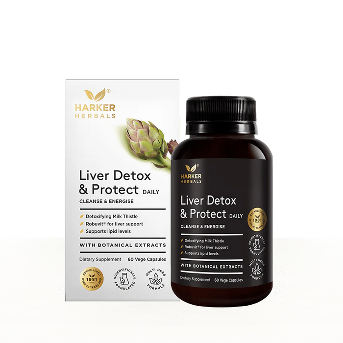 Harker Herbals Liver Detox & Protect Caps 60s