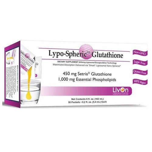 LivOn Labs Lypo-Spheric Glutathione 30s