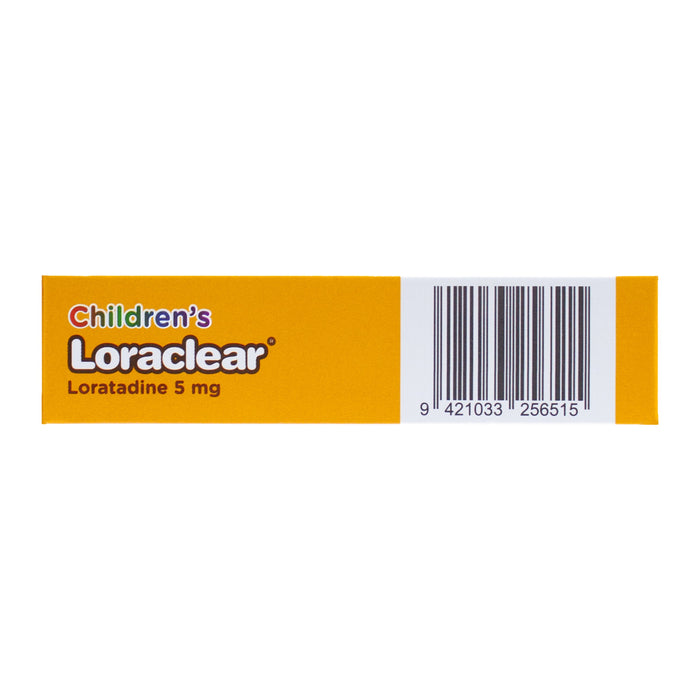 Loraclear Children's Chewable Tablets 5mg Grape 30 Pack