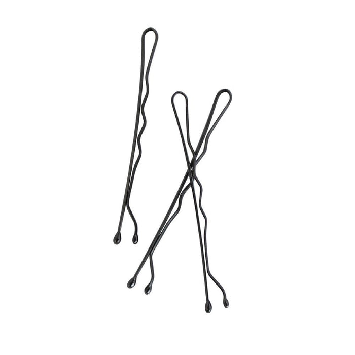 Mae 4.5cm Black Bobby Pins 80s - image 2