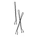 Mae 6.4cm Black Bobby Pins 36s - image 2