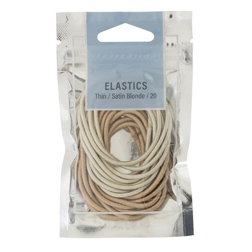 Mae Elastic Thin Satin Blonde 20s - image 2
