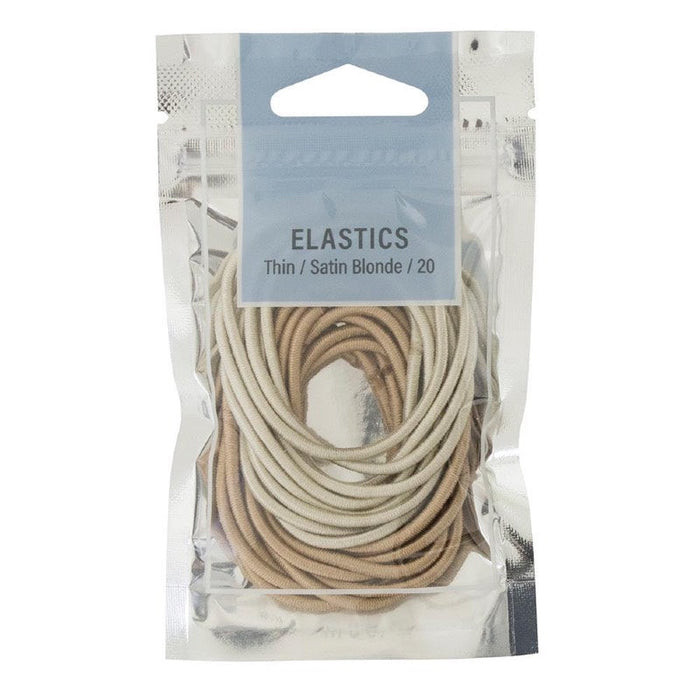 Mae Elastic Thin Satin Blonde 20s - image 2
