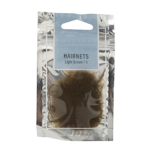 Mae Hairnets Light Brown 3s - image 2