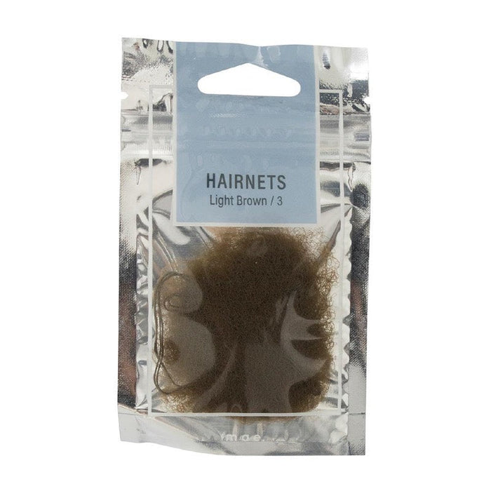 Mae Hairnets Light Brown 3s - image 2