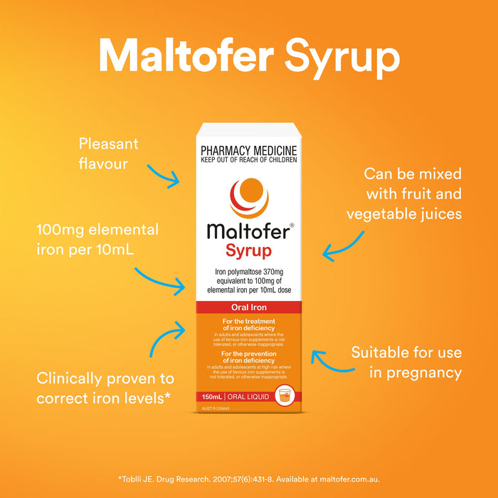 Maltofer Iron Syrup (150ml) - image 3