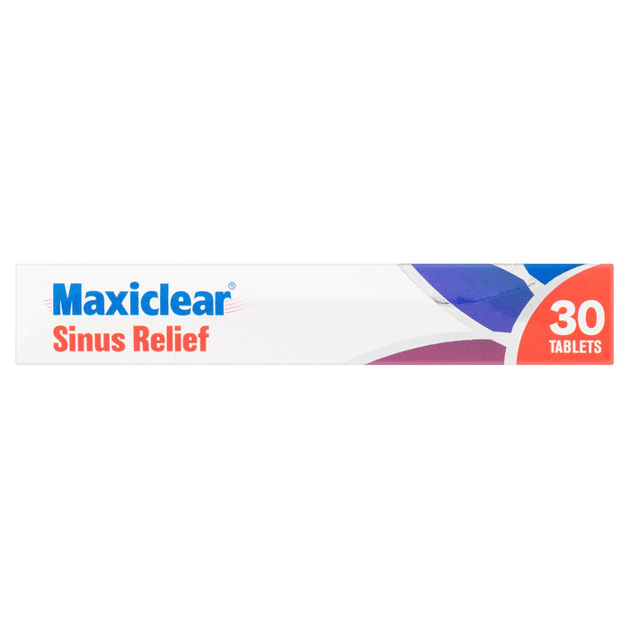 Maxiclear Cold & Nasal Hayfever & Sinus Relief 30 Tablets - image 7