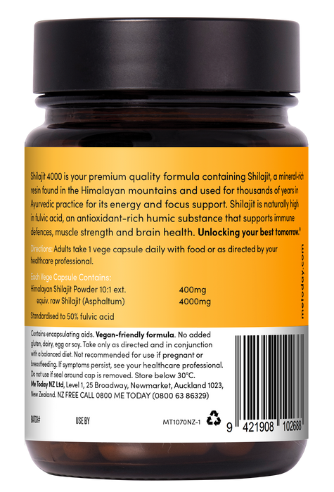 Me today High Dose Shilajit 4000mg 60s - image 2