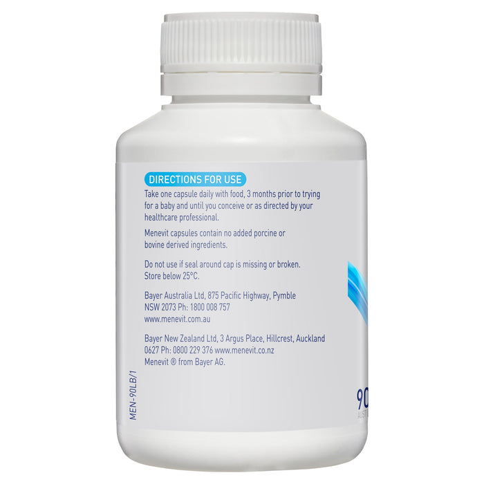 MENEVIT Male Fertility Support 90caps - image 3