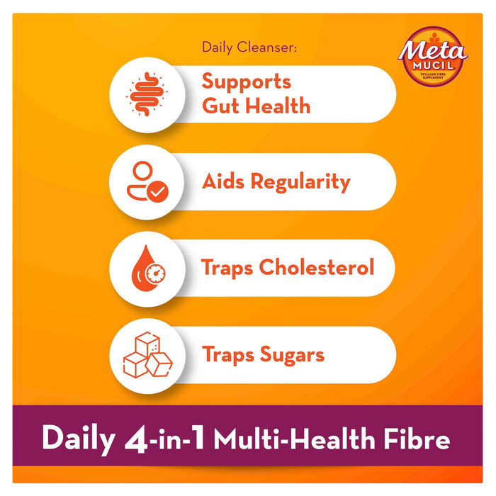 Metamucil Natural Granular 504g 72 Dose - image 7