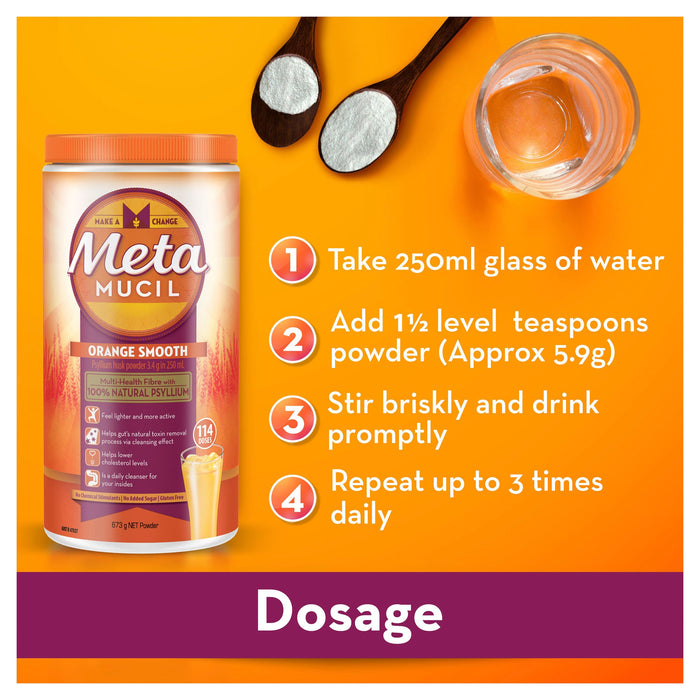 Metamucil Smooth Orange - image 3