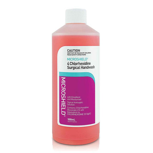 Microshield 4% Chlorhexidine Surgical Handwash 500ml - image 1