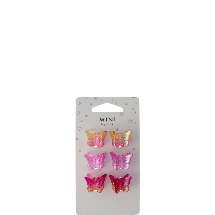 Mini By Mae Butterfly Clips Dusk (6) - image 3