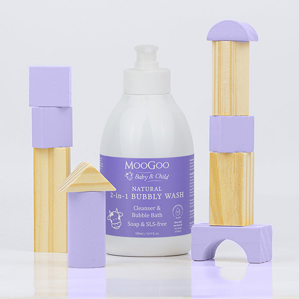 MooGoo 2-in-1 Bubbly Wash 500ml