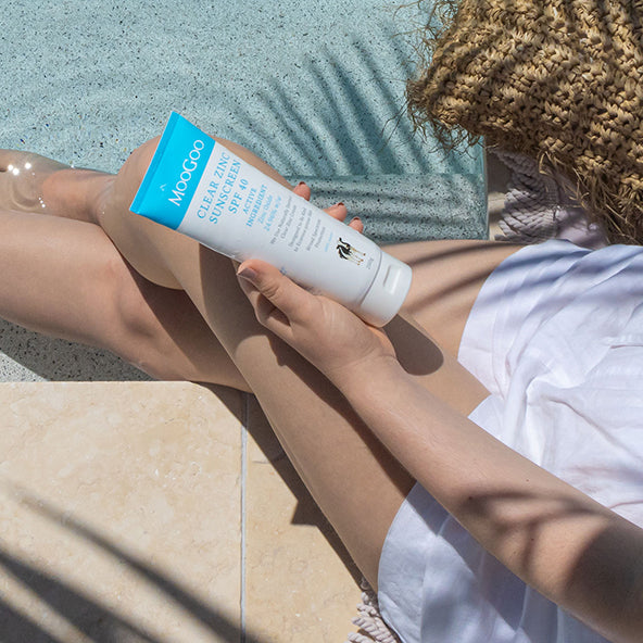 MooGoo Clear Zinc Sunscreen SPF 40 200g