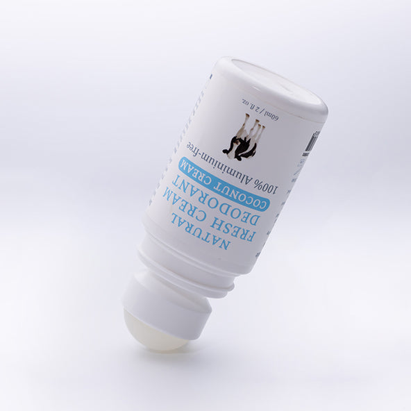 MOOGOO Fresh Cream Deodorant Coconut 60ml - image 3