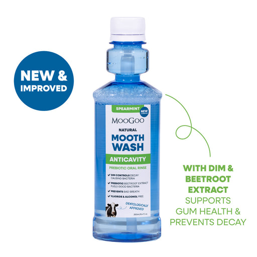 MOOGOO Natural Moothwash Spearmint 250ml - image 1