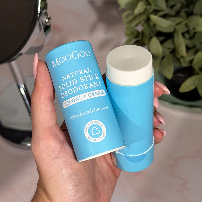 MOOGOO Solid Stick Deodorant Coconut Cream 65g - image 2