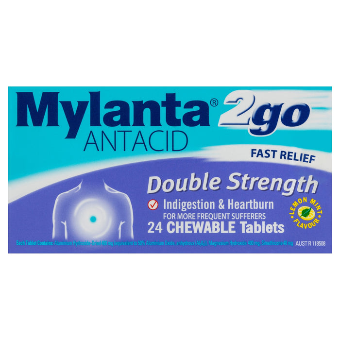 Mylanta Double Strength Chewable Tablets - image 3